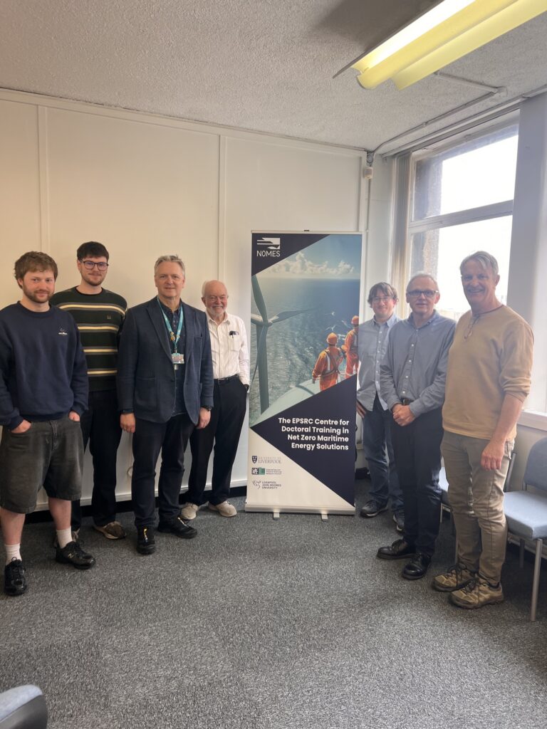 Len Threadgold at the N0MES CDT, University of Liverpool